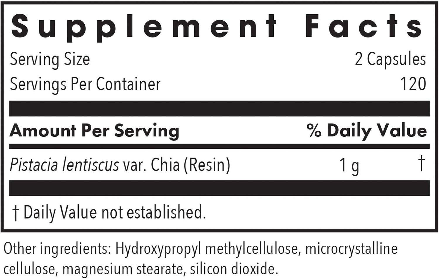 Allergy Research Group Mastica - Resina de Masilla de Quíos 1000 mg - 240 Cápsulas