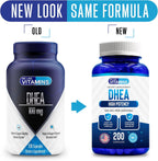 DHEA 100 mg 200 Capsules - High Potency Dehydroepiandrosterone Supplement