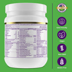 Paradise Herbs ORAC Energy Protein & Greens Powder, Proteína y Verdes en Polvo sin Sabor, 15 porciones
