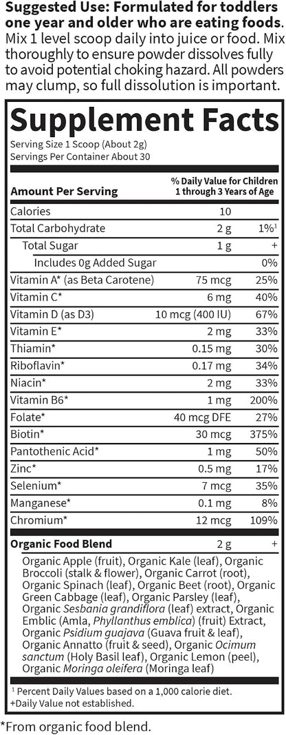 Garden of Life Multivitamínico en Polvo para – Vitaminas esenciales: Proporciona una combinación de vitaminas – Image 5