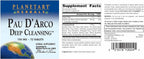 Planetary Herbals - Pau D'Arco 735 mg, 72 Comprimidos