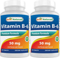 Best Naturals Vitamina B6 50 mg 250 Comprimidos (Pack de 2)