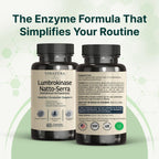 VINATURA Lumbrokinase Serrapeptase Nattokinase - 2000 FU, Enzimas para la Circulación Sanguínea, 60 Cápsulas