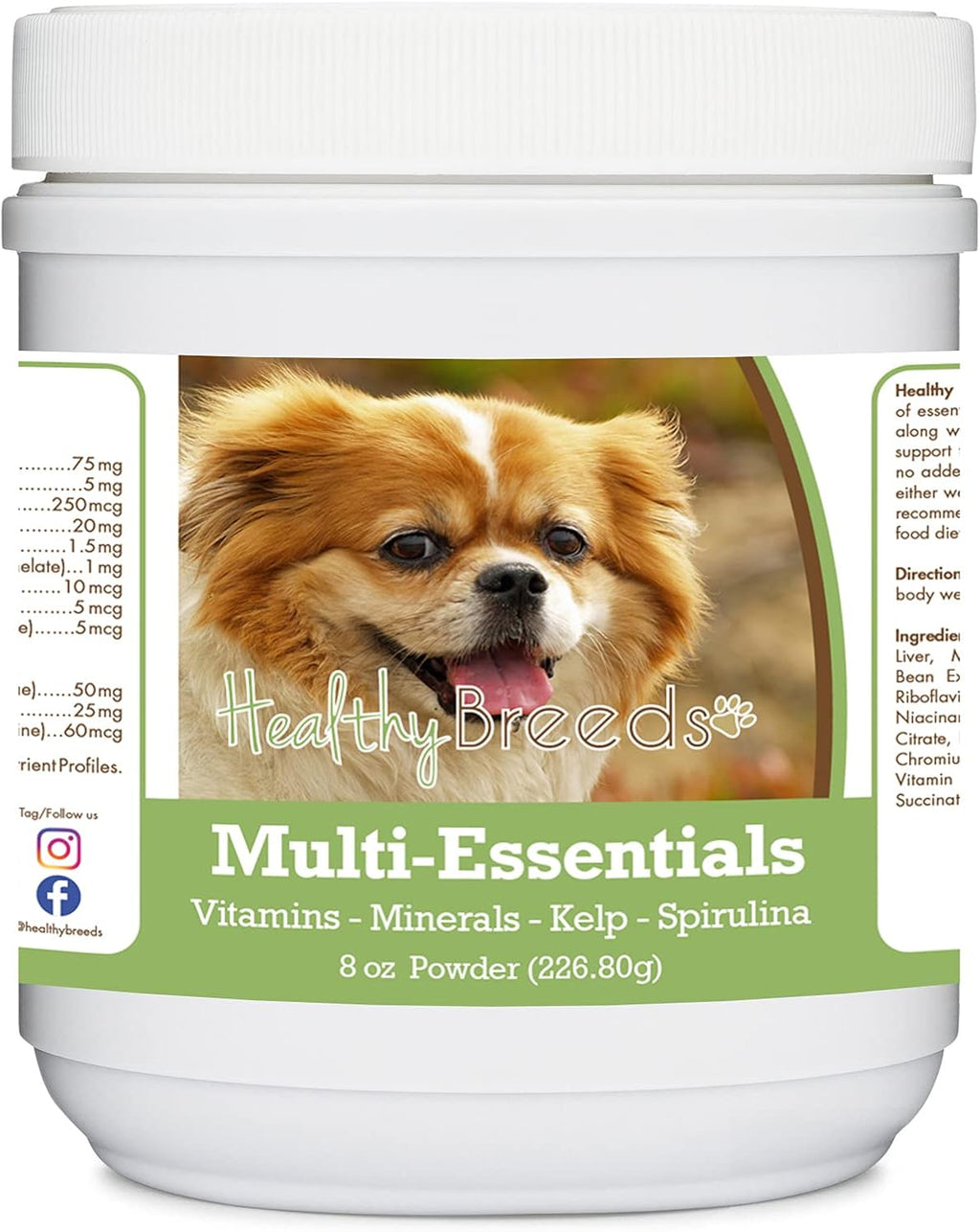 Healthy Breeds Multi-Essentials en Polvo para Perros Tibetan Spaniel 227 g