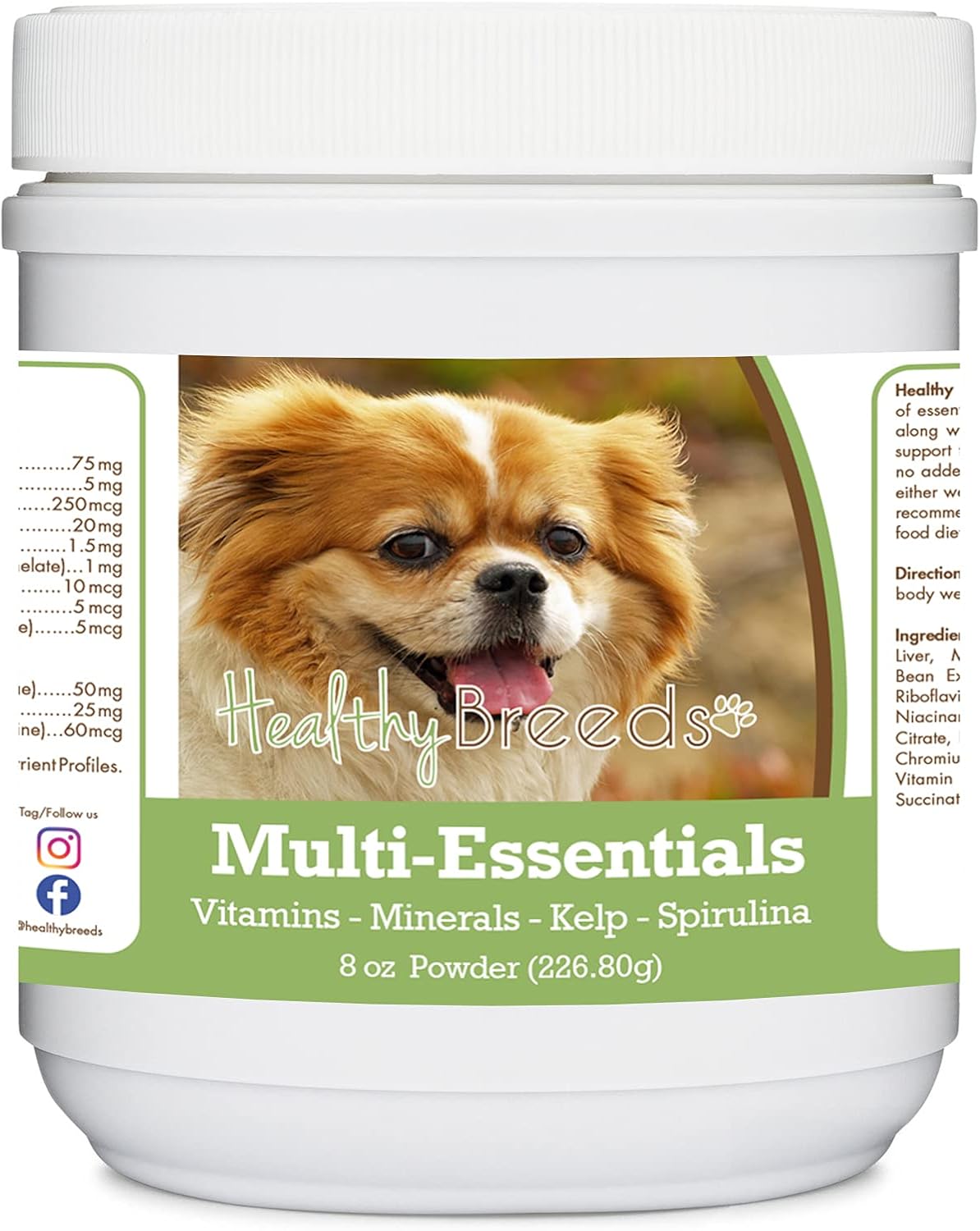 Healthy Breeds Multi-Essentials en Polvo para Perros Tibetan Spaniel 227 g