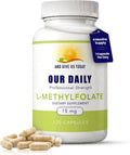 Our Daily Vites L-Metilfolato 15mg - 120 Cápsulas