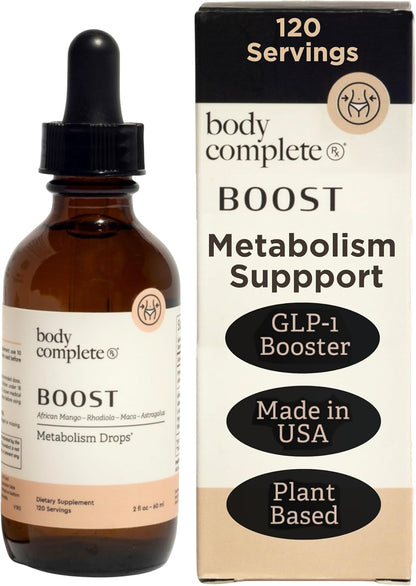 Boost Drops con Maca, Aminoácidos y Rhodiola - Suplemento Líquido para Energía y Digestión, 60 ml – Image 1