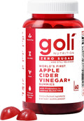 Goli Zero Sugar – Gomitas de Vinagre de Manzana con Vitamina B12 y Probióticos