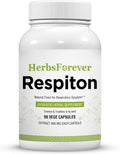Respiton Cápsulas – Suplemento para el Cuidado Respiratorio, 90 Cápsulas Vegetales