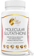 Cocó March N.M.D. Glutatión Molecular 500 mg – Antioxidante Potente para Apoyo Inmunológico y Belleza, Bajo Peso Molecular, Vegano, Sin Gluten, Soja y Lácteos, 60 Cápsulas Vegetales