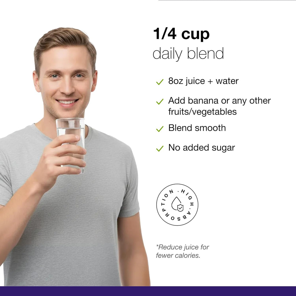 Dr. Schulze's SuperFood Ultra - Polvo de Superalimento Orgánico con Vitaminas B y C