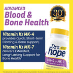 Vitamina K2 MK4 y MK7 | 600 mcg - Dr's Hope