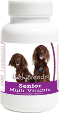 Healthy Breeds Irish Setter Perro Senior Multivitamínico Tabletas 60 Unidades