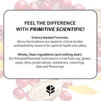 Multivitamínico Prenatal y Postnatal Primitive Scientific - 120 Cápsulas