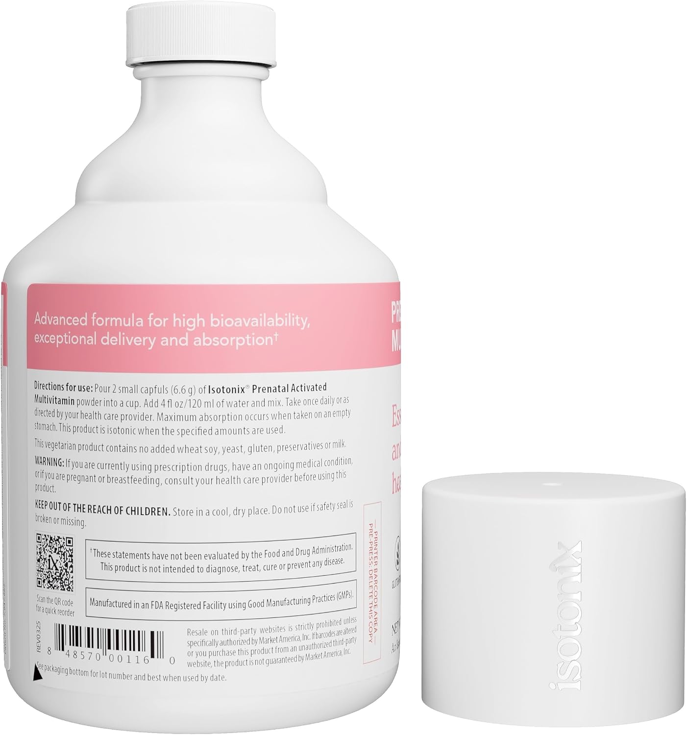 Isotonix Prenatal Activated Multivitamin – 45 porciones