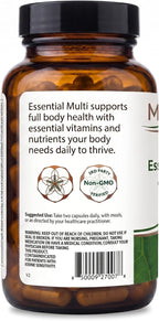 MD Prescriptives Essential Multi (Liberación Retardada) - Complejo Multivitamínico y Mineral - 120 Cápsulas