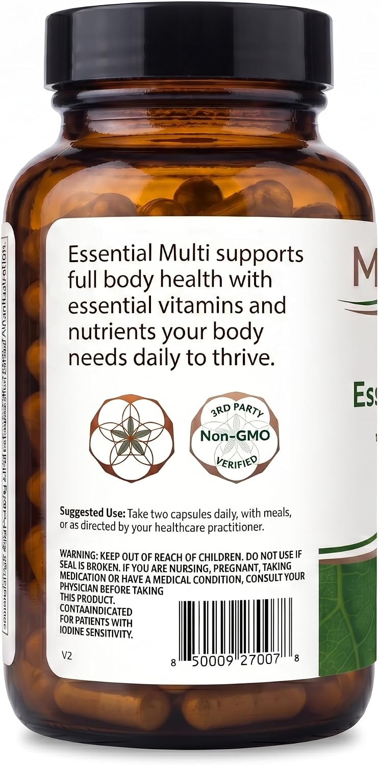 MD Prescriptives Essential Multi (Liberación Retardada) - Complejo Multivitamínico y Mineral - 120 Cápsulas