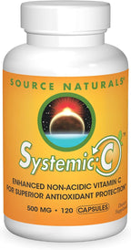 Source Naturals Systemic C, 500 mg - 120 Cápsulas