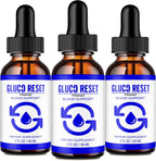 Vitavault Gluco Reset Drops - Maximum Strength, All Natural Formula (3 Pack)