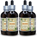 Extracto Líquido de Aronia (Aronia Melanocarpa) - HerbalTerra, 4 botellas de 118 ml