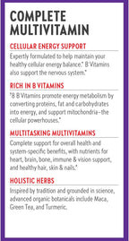 New Chapter Energy Multivitamin con Vitaminas B, D3 y Hierbas, 96 comprimidos