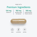 Vitanica Women's Phase I - Apoyo Premenstrual - Vegano - 60 Cápsulas