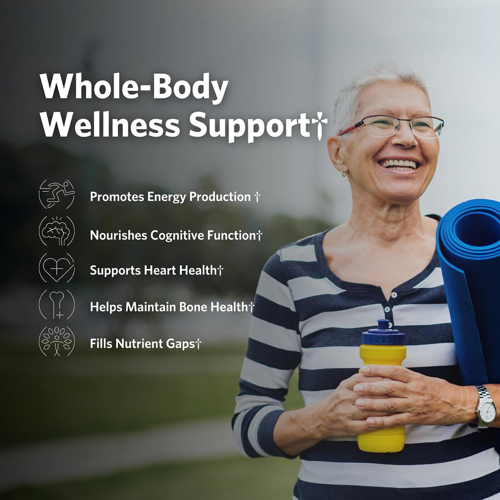 Cooper Complete Basic One Multivitamin Iron Free + Omega-3, 60 Day Supply