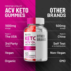 Bliss Keto ACV Gummies - 2 Pack (120 Gominolas)