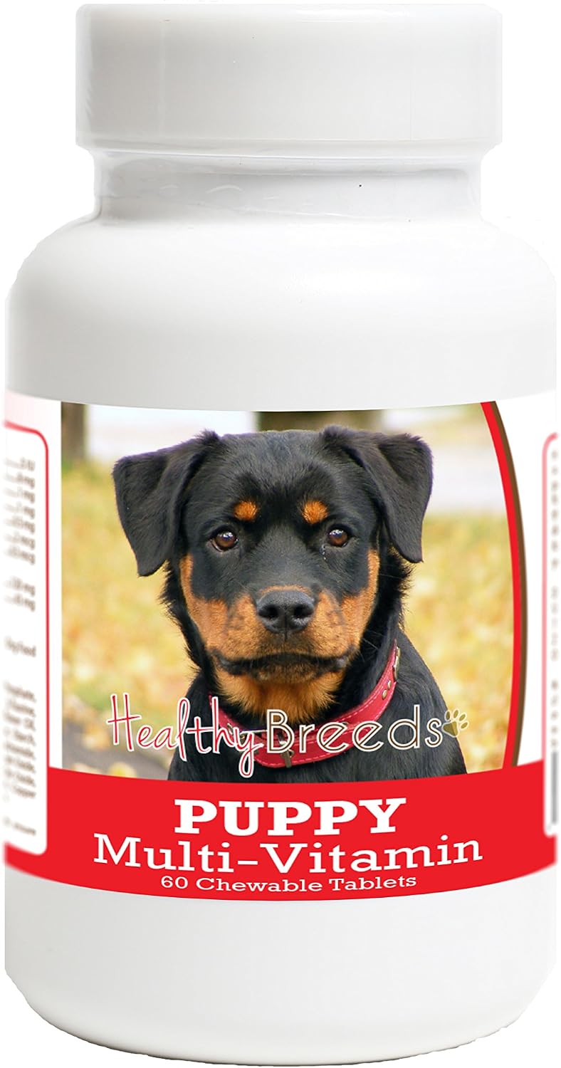Healthy Breeds Rottweiler Cachorro Multivitamínico 60 Comprimidos