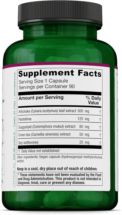 Vitanica CholestBlend - Berberina, Arroz de Levadura Roja y Bergamota Naranja - 90 Cápsulas Veganas – Image 2
