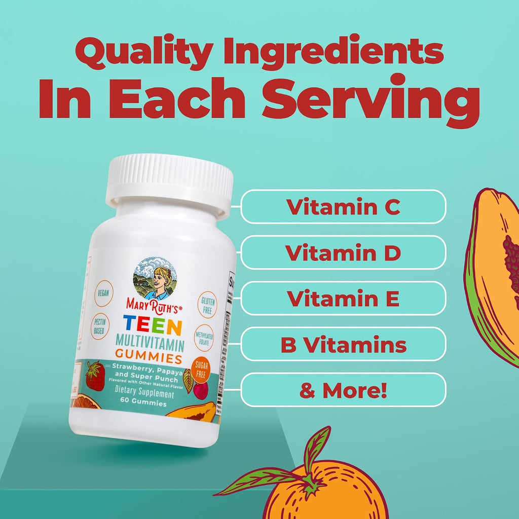 MaryRuth's Multivitamin Gummies for Teens - 60 Gomitas
