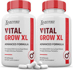 Vital Grow XL Pills 1484MG - Fórmula Avanzada para Hombres (3 Paquetes, 180 Cápsulas)