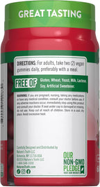 Nature's Truth Gominolas de Cereza Ácida - 60 ud. - Vegano, Sin OGM, Sin Gluten - Sabor Cereza