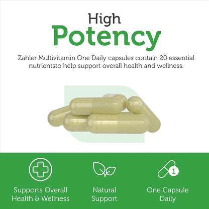 Zahler Multivitamínico Vegano Diario - 60 Cápsulas - Para Hombres y Mujeres – Image 4