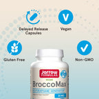 Jarrow Formulas BroccoMax Sulforaphane Generator 35 mg – 120 Delayed-Release Vegetable Capsules