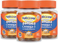 Haliborange Kids Omega-3 y Multivitaminas Softies Naranja 30 unidades (Pack de 3)
