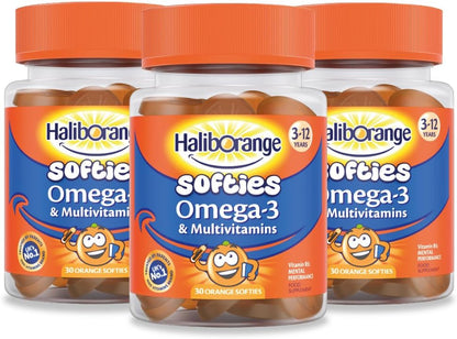 Haliborange Kids Omega-3 y Multivitaminas – Apoyo al sistema inmunitario: Las vitaminas C, D y zinc ayudan al – Image 1