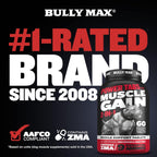 Bully Max Constructor Muscular y Multivitamínico para Perros - 60 Comprimidos Masticables (2 Frascos)