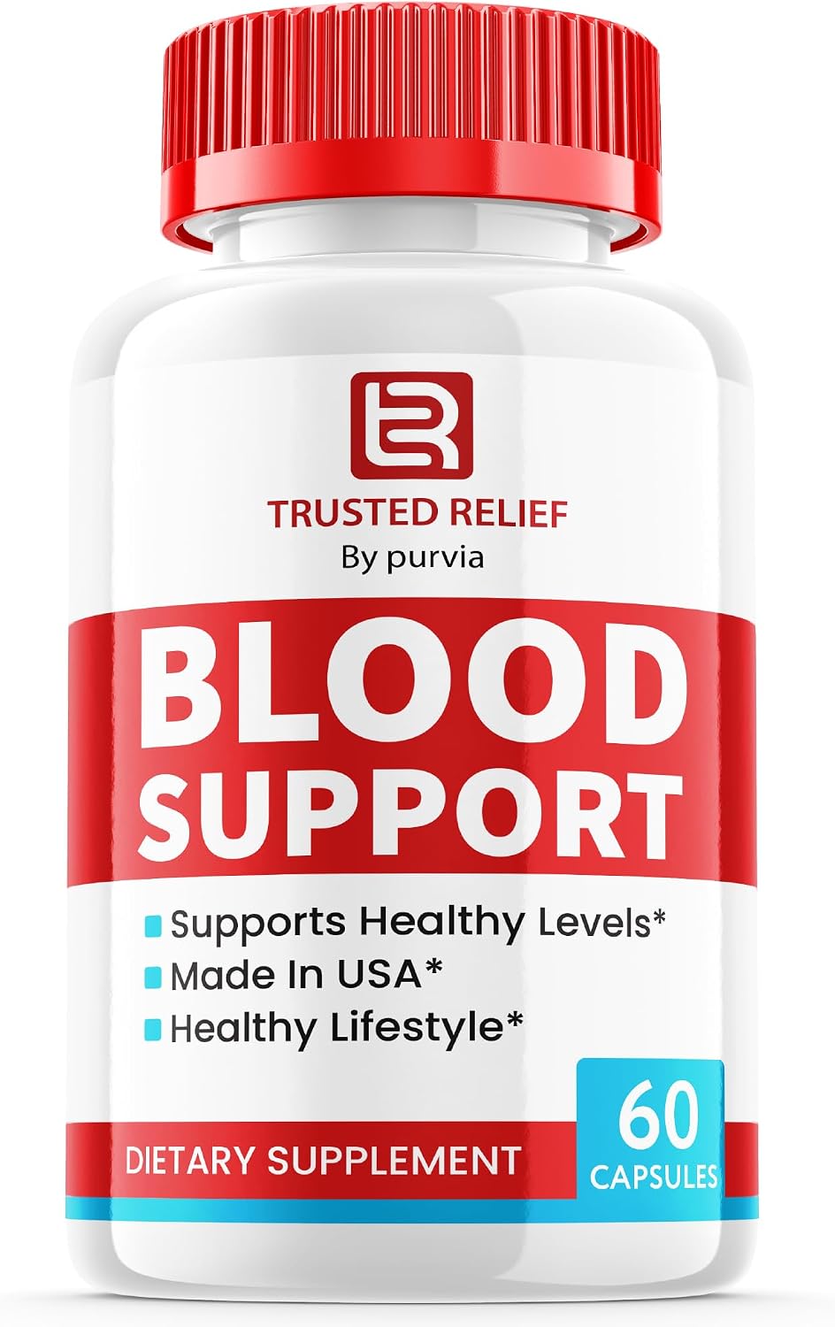 Trusted Relief Blood Support, 60 cápsulas