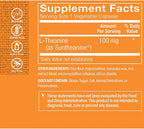 The Vitamin Shoppe L-Teanina 100 mg - 120 Cápsulas
