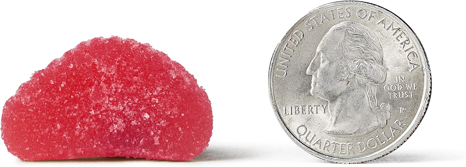 Airborne Gummies de Vitamina C 750 mg para Adultos, Suplemento de Apoyo Inmunológico con Potentes Antioxidantes Vitaminas A, C y E - 63 Gominolas, Sabor Arándano y Granada