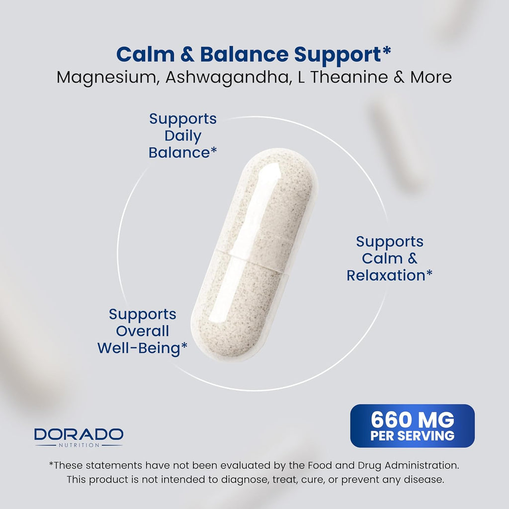 Cortisol Support 14 en 1 | Suplemento para el Equilibrio del Cortisol y el Estado de Ánimo | 60 Cápsulas