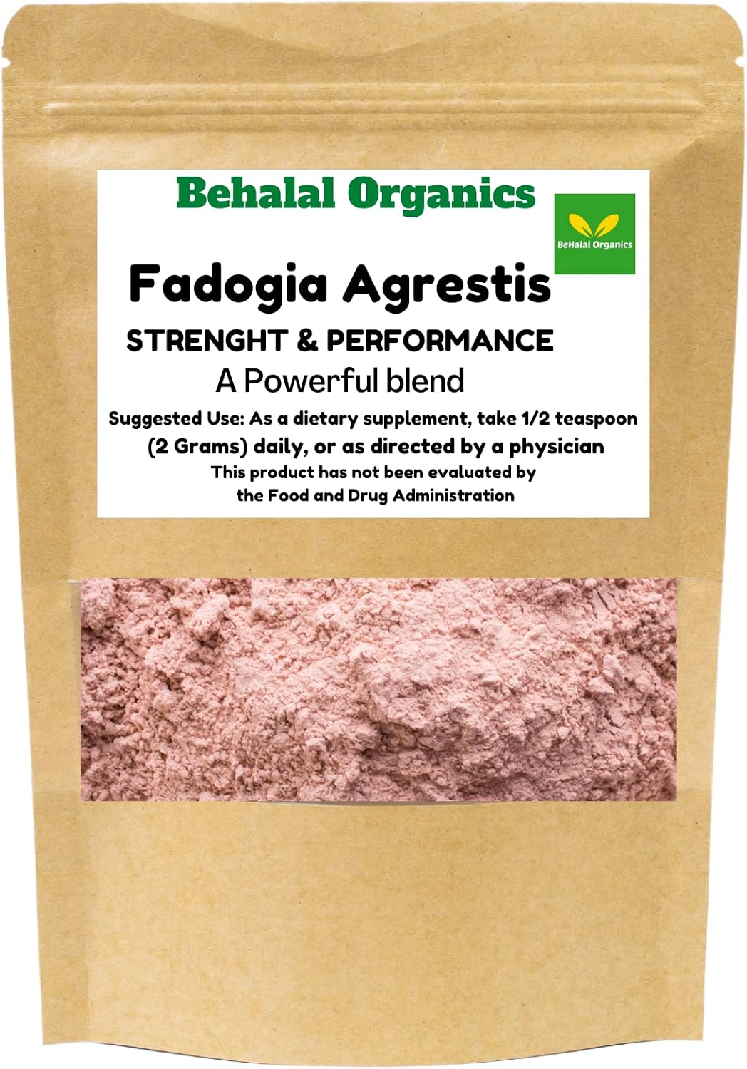 Fadogia Agrestis en Polvo Puro 100g