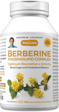 ANDREW LESSMAN Complejo de Berberina con Fosfolípidos - 240 Cápsulas