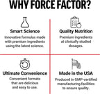 Force Factor Extracto de Boswellia Serrata - 120 Cápsulas - Apoyo Articular e Inmune