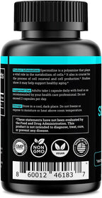 Suplemento de Spermidina 1440mg (99% Puro) - 120 Cápsulas - 4 Meses de Suministro