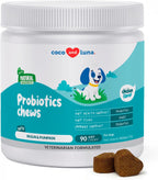 Coco and Luna Probióticos para Perros – 90 Masticables Suaves