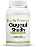Herbsforever Shudha Guggul Cápsulas - Commiphora Mukul 90 Cápsulas Vegetales de 800 mg