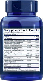 Life Extension BioActive Complete B-Complex, 150 Veg Caps (Pack of 2)