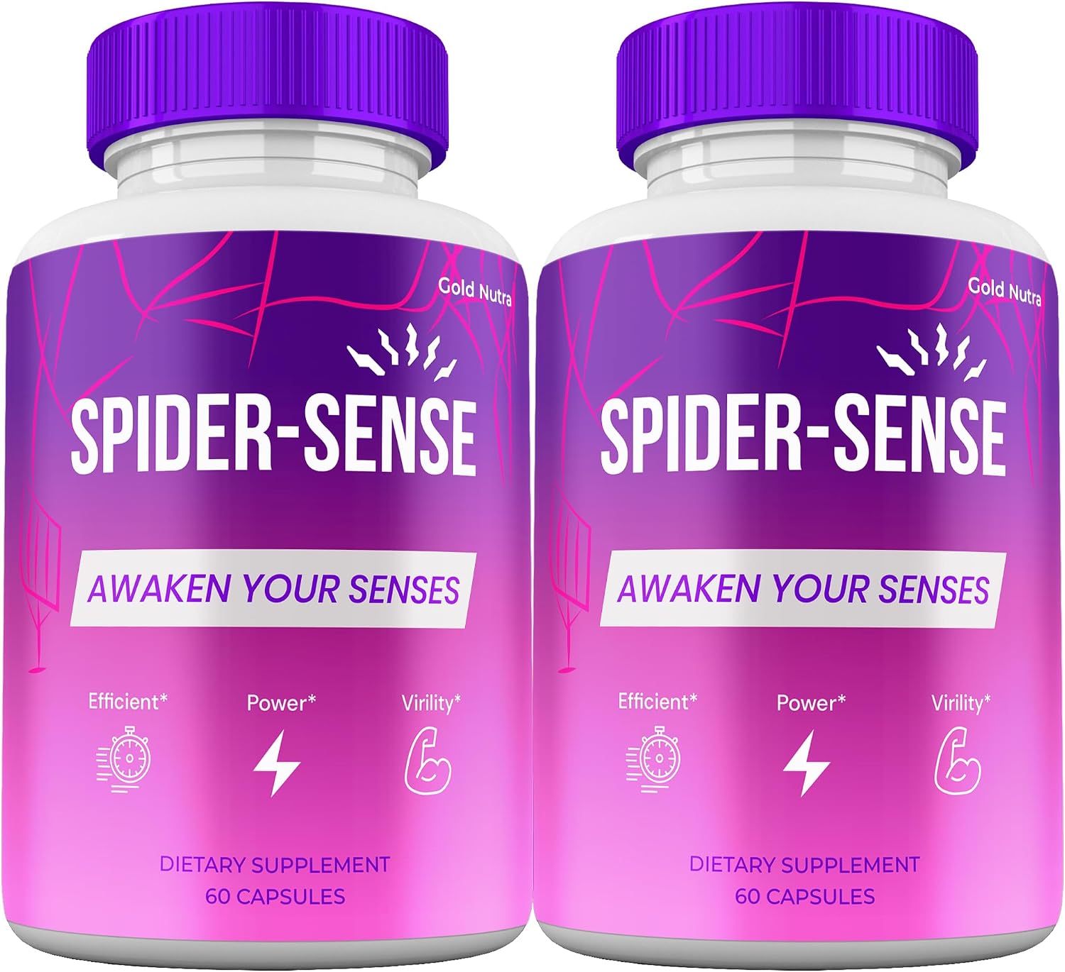 SpiderSen, Suplemento de Máxima Potencia, SpiderSen Cápsulas Fórmula Avanzada Premium (2 Envases)